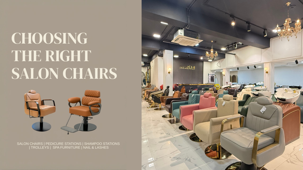 The Ultimate Guide to Choosing the Right Salon Chairs for Your Space.